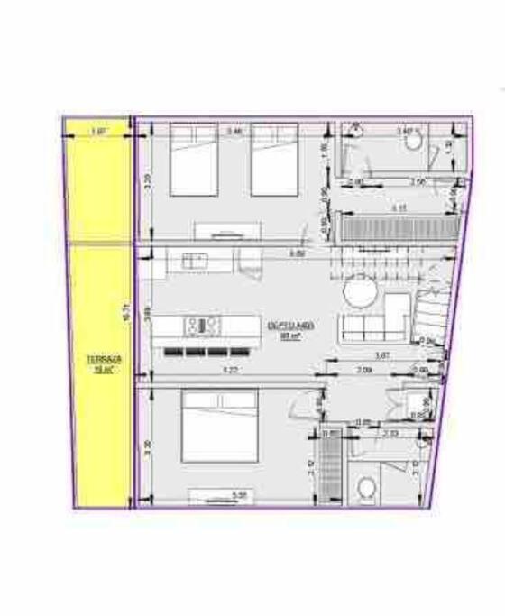 1 Block To The Beach 2Br 6Pax Rooftop Pool King Bed Πλάγια Ντελ Κάρμεν Εξωτερικό φωτογραφία