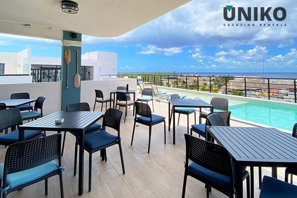 1 Block To The Beach 2Br 6Pax Rooftop Pool King Bed Πλάγια Ντελ Κάρμεν Εξωτερικό φωτογραφία