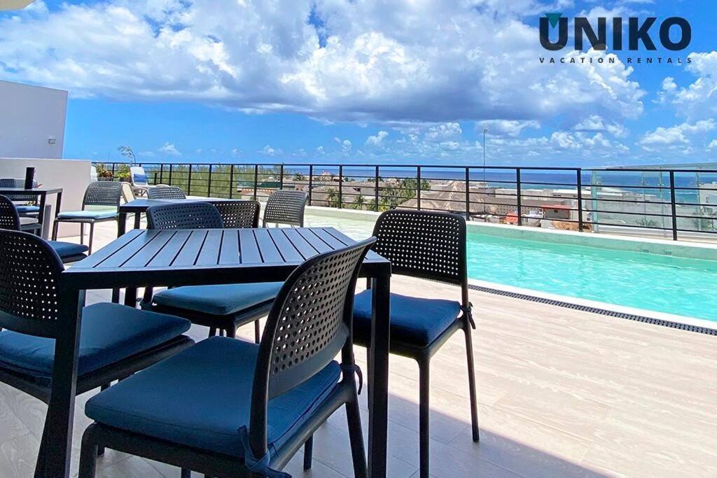1 Block To The Beach 2Br 6Pax Rooftop Pool King Bed Πλάγια Ντελ Κάρμεν Εξωτερικό φωτογραφία